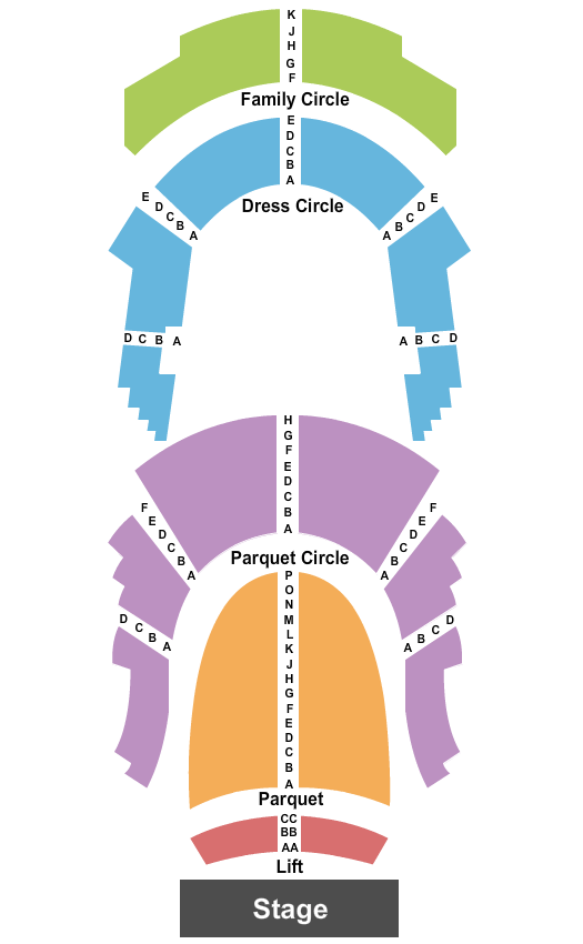 Copeland Hall At Grand Opera House Nutcracker Seating Chart